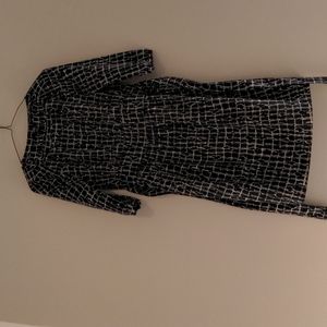 Black and white Jacob dress, X's, good used condition